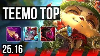 TEEMO vs DR. MUNDO (TOP) | EUW Diamond | 25.16