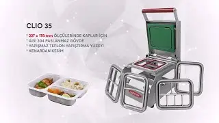Clio 35 Manuel Tabak Kapatma Makinası - Manuel Tray Sealers