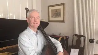One fingering for all melodic minor scales on the double bass