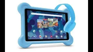 RCA Android Tablet Bundle (10&Prime; Tablet, Audio Books, Bumper Case, Headphones) &ndash; Disney Edition (Blue)