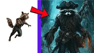 AVENGERS But DAVY JONES 🏴&zwj;☠ All Characters marvel & DC 2024💥