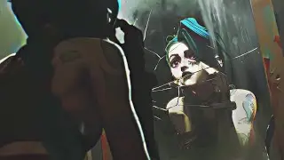 4K HDR | Jinx in Vi's room  | Arcane Season 2 clips | no music