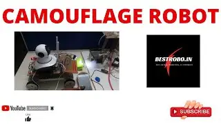 Camouflage robot project demonstration #roboticsprojects #sensorprojects #blinkappprojects