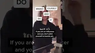 Brand Yourself and do it #youtubeinfluencertips #youtubetips #influencercoach #howtobeaninfluencer