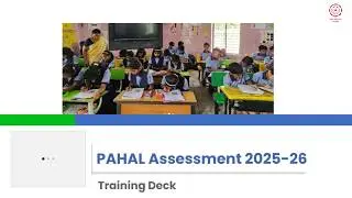 PAHAL Assessment Training (Teachers)