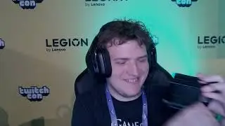 Amsterdam Twitchcon stream z Lenovo stánku