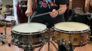 Comparing Tama Starphonic Snare Drums: Stainless Steel and Maple