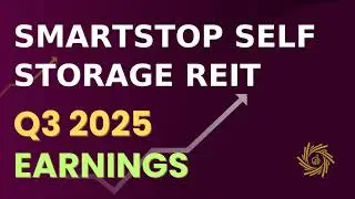 SmartStop Self Storage REIT, Inc  SMA Q3 2025 Earnings Call