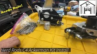55 Chevy Truck, Part 14, Nerd Rods C4 Ackerman Kit Assembly