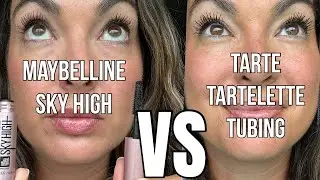 Тушь для ресниц Tarte Tartelette Tubing Mascara против Maybelline Sky High | Сравнительный анализ...