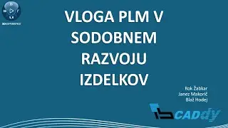 Webinar: Upravljanje življenjskega cikla izdelka s SOLIDWORKS PLM