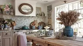 Turn Thrift Finds Into Decor: Budget Vintage Farmhouse Kitchen Styling