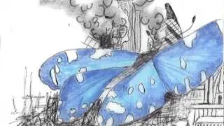 Butterfly Effect Animation (chaos and order)