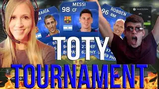 FIFA 15 TOTY TOURNAMENT VS FANGBANGER!! - Ultimate Team #1 - Packs & Pink Slips