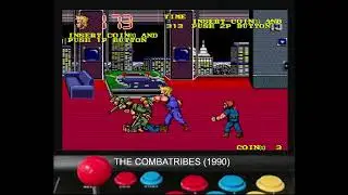 👊 THE COMBATRIBES (1990) - Acci&oacute;n Brutal en el Beat 'Em Up Cl&aacute;sico | PLAYTHROUGH Completo