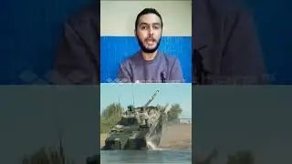 خطورة الدبابة المائية BMD4 #shorts