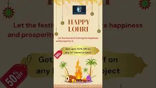 Happy Bhogi 2025 | 50% OFF on IT Projects 🔥🎉 #bhogi  #itprojects #iotprojects #btechprojects