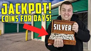 JACKPOT! COINS For DAYS! Storage Unit Finds Worth $1,000s! Massive Profit and ROI