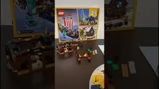Lego 3 in 1 Viking house set 31132.