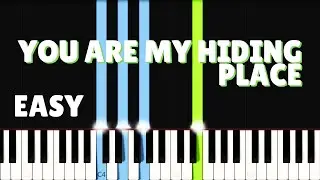 You Are My Hiding Place | EASY PIANO TUTORIAL by Synthly