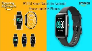 Willful Smart Watch for Android Phones and iOS Phones Compatible iPhone Samsung, IP68 Swimming