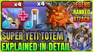 Стратегия атаки с применением тотема Super Yeti в TH18 с пояснениями | Стратегия ранговых боёв в ...