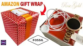 Fossil Women's Gen 4 Sloane HR Smartwatch Rose Gold (FTW6040)- Unboxing 2020 Amazon's Choice HD1080P