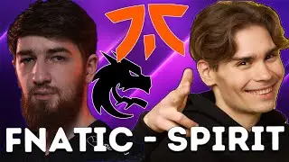 Fnatic - Spirit | Никс Комментит Вместе с Куманом | TI 11