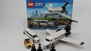 LEGO City Set 60102 Flughafen VIP-Service Review deutsch german