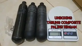 UNBOXING ‼️ TABUNG COMPOSITE CARBON PALING RINGAN