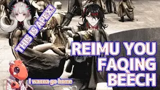 Reimu Kicks Vox off a Ledge