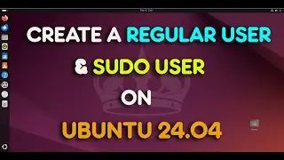 Создайте новую учетную запись пользователя и пользователя sudo в Ubuntu 24.04