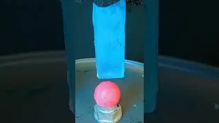 Ball Torches Strawberry Ice Cream!#Strawberry #ASMR #Viral