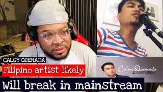 CALOY QUEMADA - Maybe The Night Acoustic Cover - Ben&Ben (REACTION)