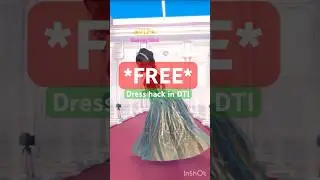 *FREE* Cottagecore dress hack! #free #roblox #dresstoimpressroblox #dti #secrethacks