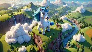 Three Baby Unicorns Fly Through the Sky | Magical  Song for | Nursery Rhymes and Preschool Learning