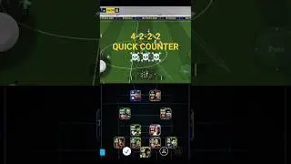CLASSIC FORMATION 4-2-2-2☠️. #efootball #pes #fifa #shortsvideo