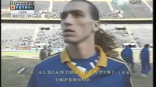Boca Campeón Copa Master 1992