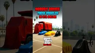 Vehicles Nobody Uses in GTA Online