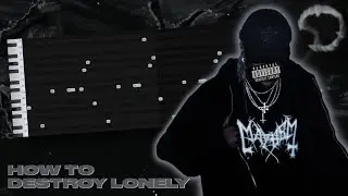 HOW TO MAKE GUITAR BEATS FOR DESTROY LONELY (FL Studio tutorial)