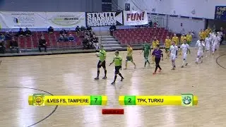 Ilves FS-TPK 7-2 (5-0) Futsal-Liiga maalikooste 30.1.2015