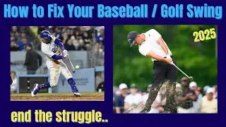 How to Fix Your Baseball / Golf Swing