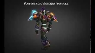 Night Elf Mage Challenge Mode Set - Elemental Triad Armor