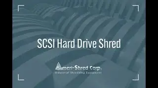 SCSI Hard Drive Shredding Video by Ameri-Shred