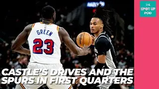 Stephon Castle's Drives and the Spurs in First Quarters