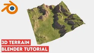 five ways to make terrain in blender