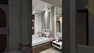 Before after | bedroom design by vikram jain #interior #shorts #ytshorts #trending