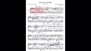 Nocturne in B major by Chopin #chopin #piano