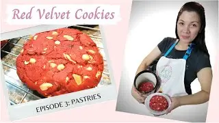 Red Velvet Cookies with Cream Cheese | Crispy, Chewy, Velvety