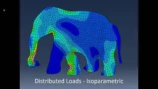 FEA 28: Distributed Loads with Isoparametric Elements